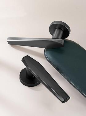 楠西现代约612室内简卧室房门分体门锁色静锁音体木门多家用把手