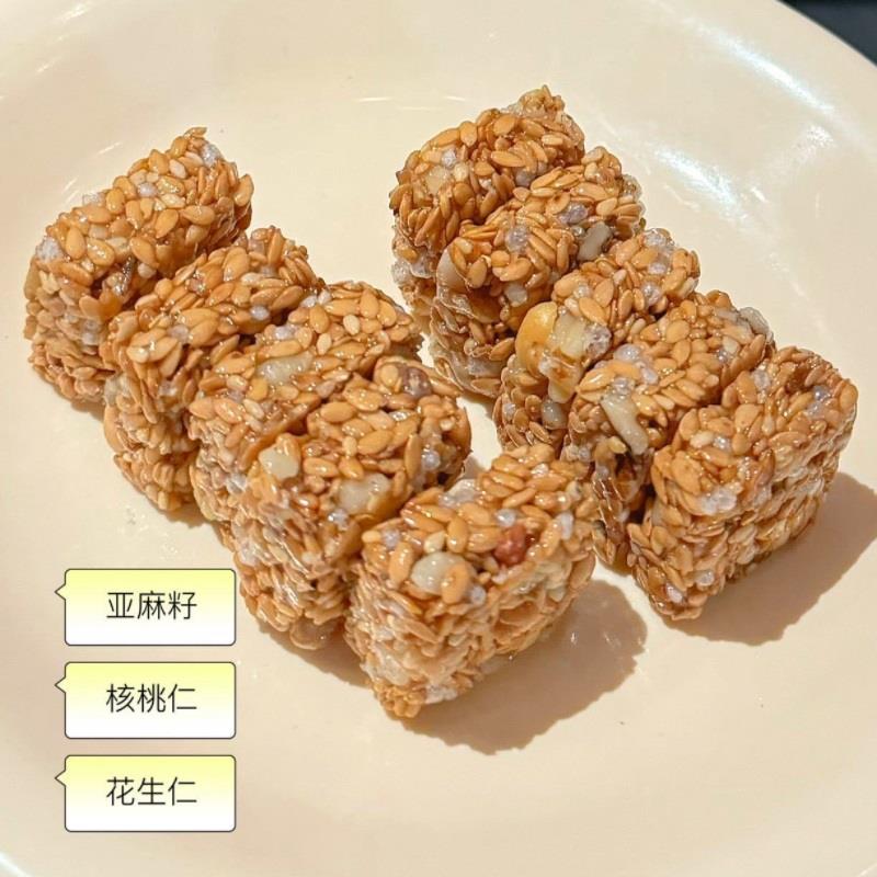 真好意亚麻籽核桃酥休闲零食小吃坚果饼干整箱独立包装香酥脆