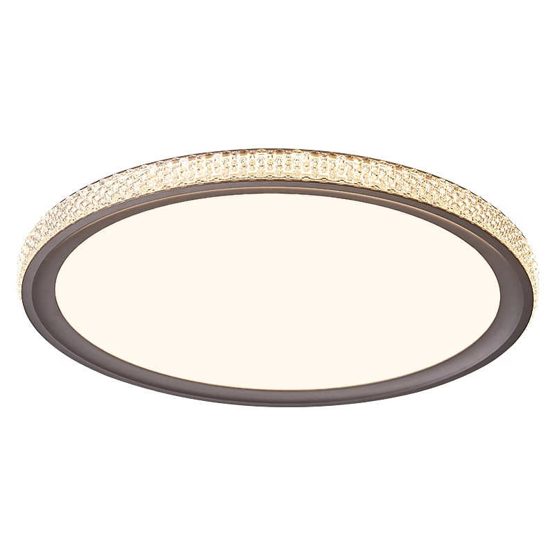 卧室灯2025年简约新款超薄护眼书房间灯北欧创意圆形高级感吸顶灯