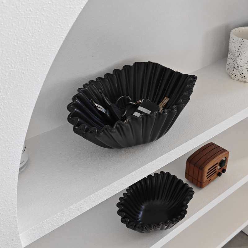 轻奢陶瓷玄关钥匙收纳盘果盘零食首饰盘多功能桌面收纳篮手工摆件,收纳整理,其他收纳篮,淘宝优惠券,粉丝福利购,淘宝优惠卷