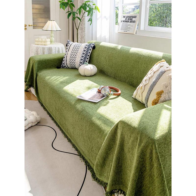 新款沙发巾盖布全盖防猫抓四季通用高级感全包夏季沙发垫套罩盖毯