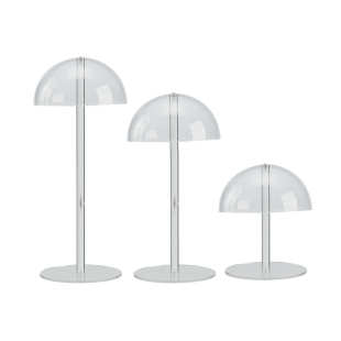 透明亚克力帽架收纳支架落地陈列架子桌面帽托架批发定制