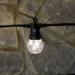 节日装 饰串灯 饰户外G50灯泡防水LED跑马灯串室外婚礼装