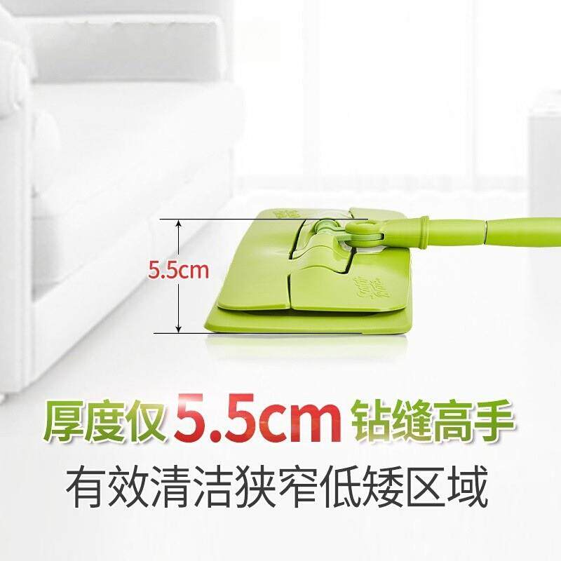 3M思高F5合宜夹布拖家用可旋转轻薄平拖卫生间干湿两用一拖净墩布