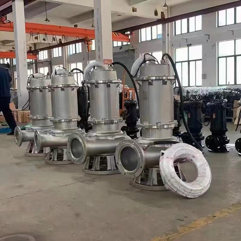 304不锈钢污水泵抽海水316耐酸碱化工泵排污泵潜水泵增压泵耐腐蚀