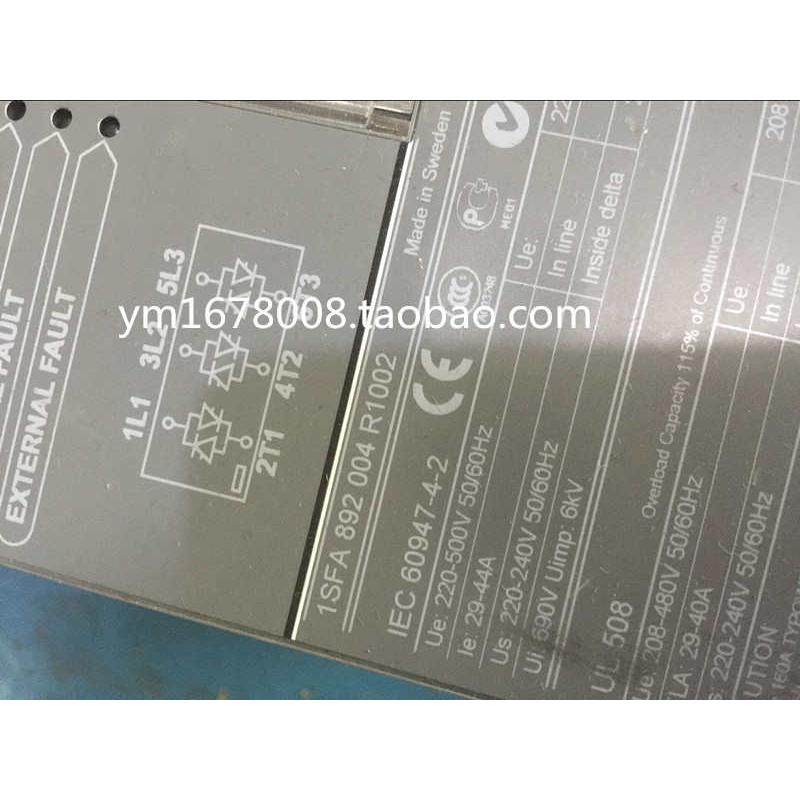 通用软起动器软启动ISFA 892 004 R1002  PSS44/76-500L 22KW