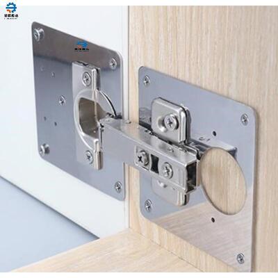 活页辅助暗铰链小铰链衣柜门柜门合页修复神器厨房垫片飞机铰链