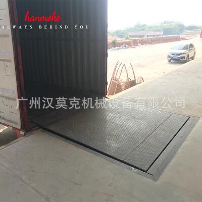 工厂直销6吨固定式登车桥加强材质电动液压码头登车桥产地现货