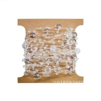 Artificial Pearls Beads Chain Garland for Wedding, Bridal