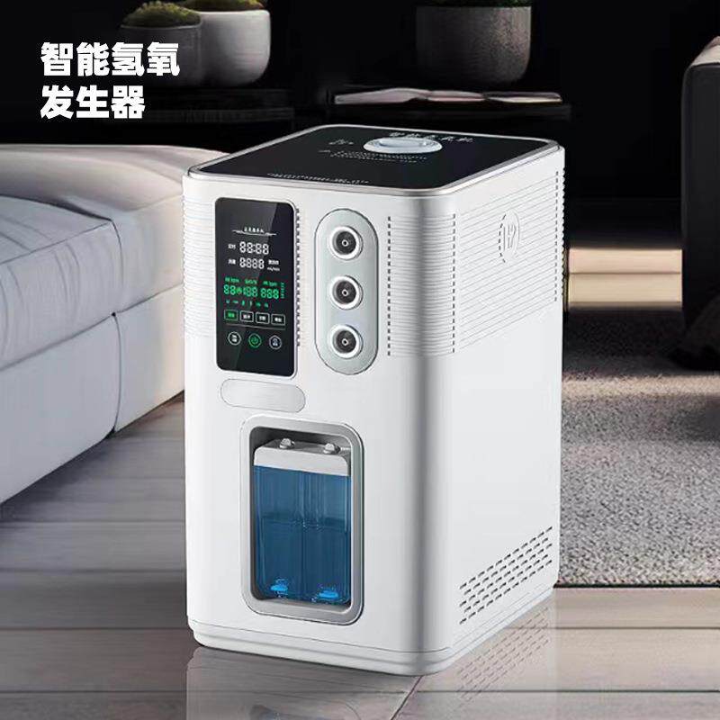 氢气机大流量1500ml氢氧机家用电解水制氢机氢气发生器源头工厂