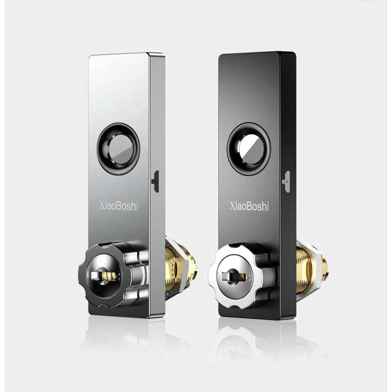 锁子锁锁舌芯指纹抽屉锁智能文件柜转锁密码档案箱更衣柜铁皮报