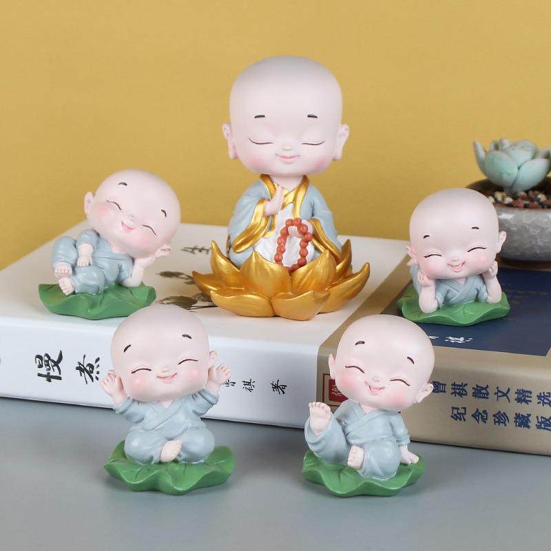 童小和年尚可爱树脂工摆艺摆件卧室CDHK-001茶室办公创意家居装饰