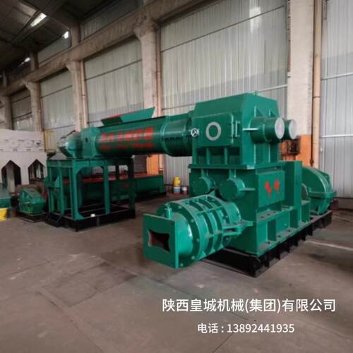 陕西机械50/50双极真空挤出机红砖挤出机