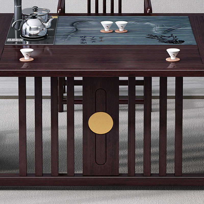 新中式实木茶桌椅组合禅意简约家具茶几功夫茶台全套办公室泡茶桌