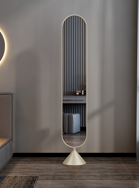 SATE可旋转穿衣镜挂衣架一体客厅全身落地镜子家用女生卧室试衣镜