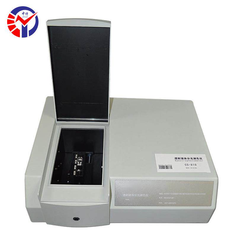 CS-810台式色度仪玻璃液体透明塑料智能透射分光色差仪