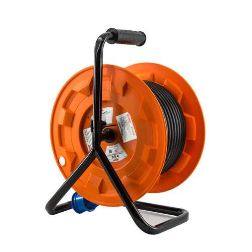 YL-S27BS移动电缆盘30/50米工业级卷线盘收线器电线盘拖线盘