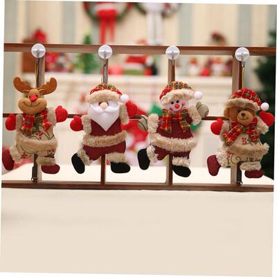 Christmas tree decoration figure dancing snowman deer pendan