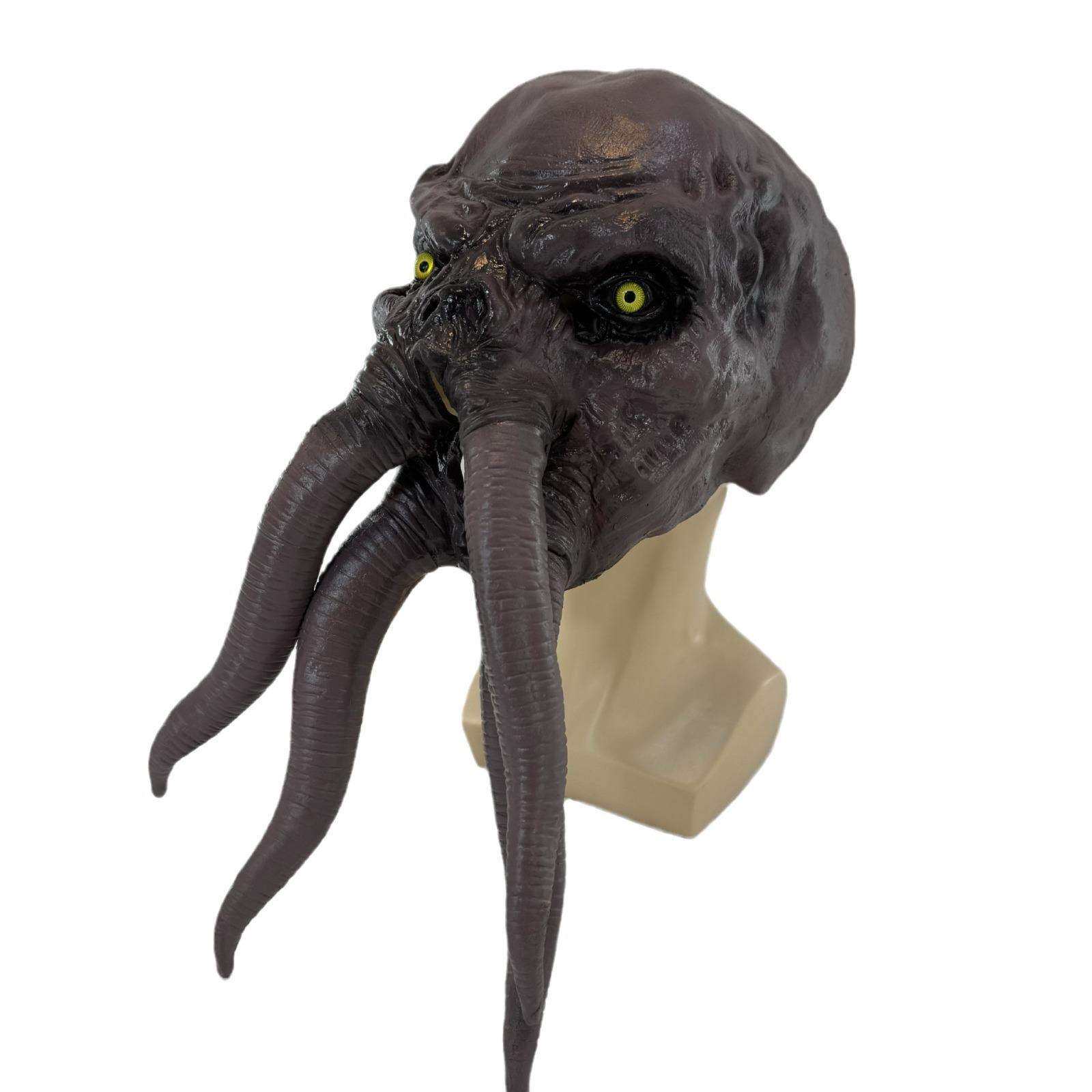 Baldur Gate 3 博德之门3Illithid夺心魔乳胶面具头套万圣节道具