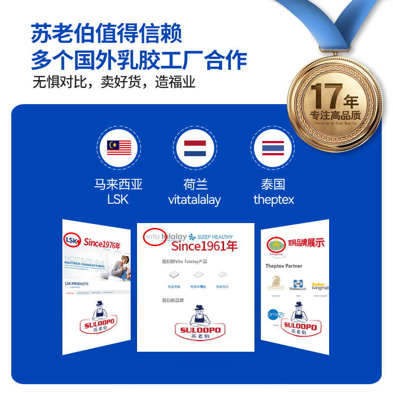乳胶床垫儿童泰国进口纯天然橡胶加厚榻榻米压缩情侣5CM床垫秋冬