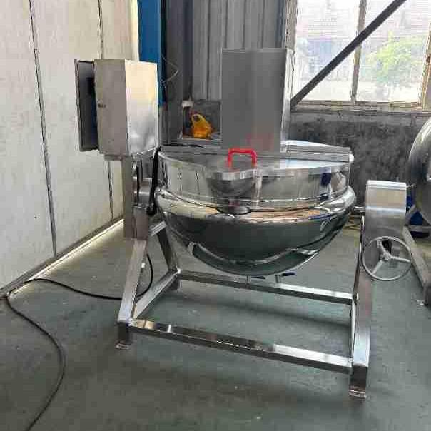 夹豆沙馅料锅猪油熬味制LPZ锅枣泥豆馅层锅商用卤花生炒电加热夹