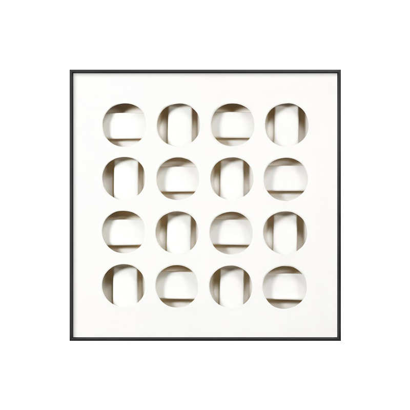 几何工业风装饰画现代简约客厅背景墙挂画办公室抽象壁画桌面摆画图片