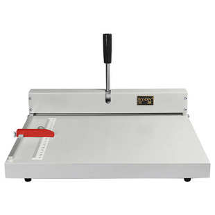 宝预460手动压痕机折痕机贺卡封皮纸书皮封面带翻书线压折痕压线