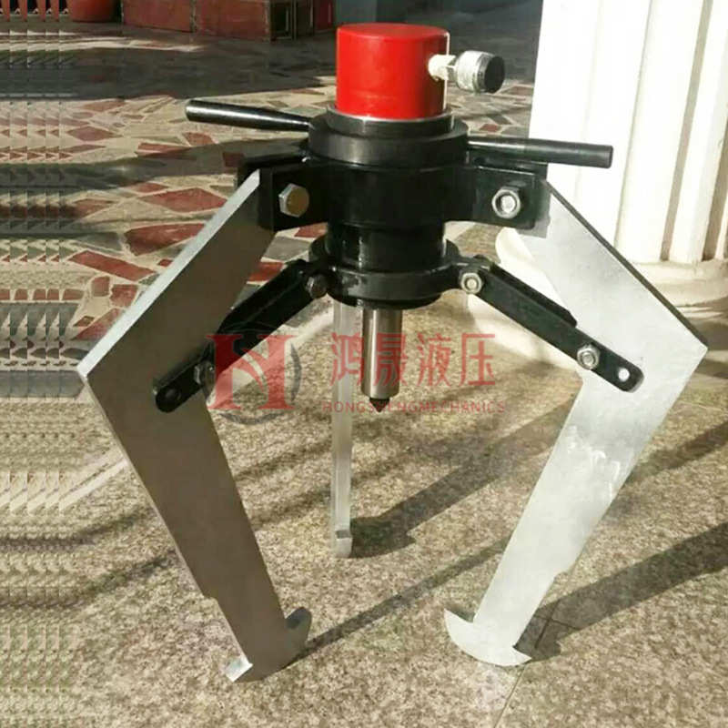 厂供现货分体式液压拉马多规格液压拔轮器三爪式分体式液压拉马