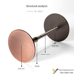 门镜猫眼屏蔽贴纸门洞屏蔽罩装饰贴纸防盗门门家入口门洞堵塞防偷
