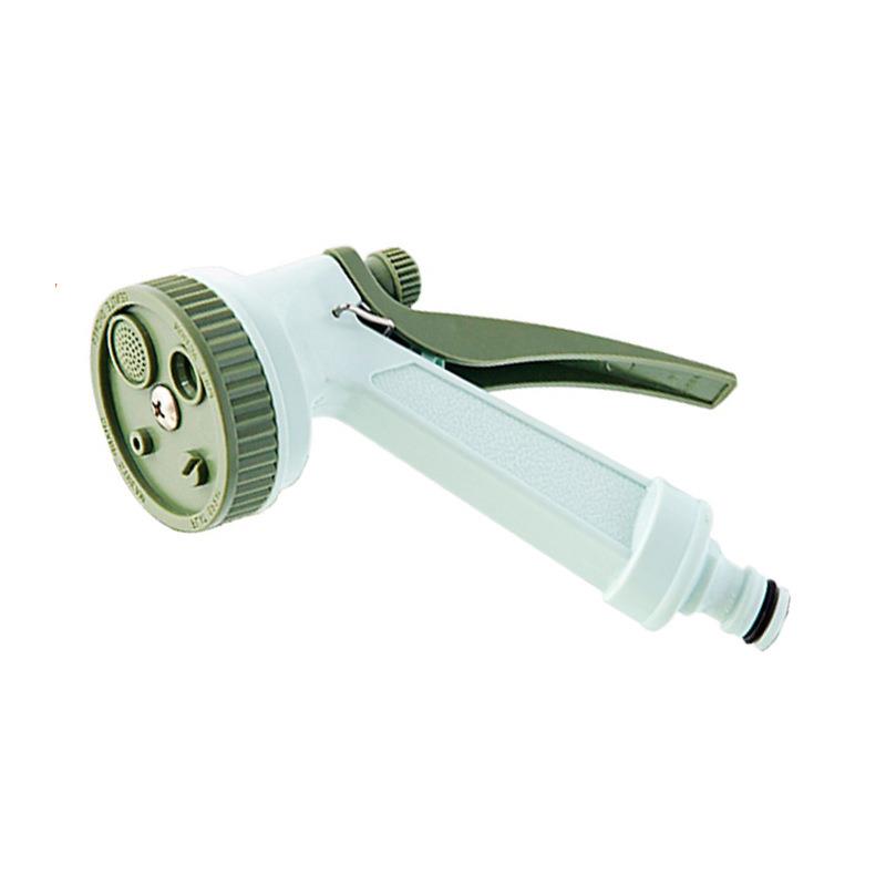 浇花喷头园艺浇水花洒园SKT水管艺洗车水枪浇花花多功能水园枪工