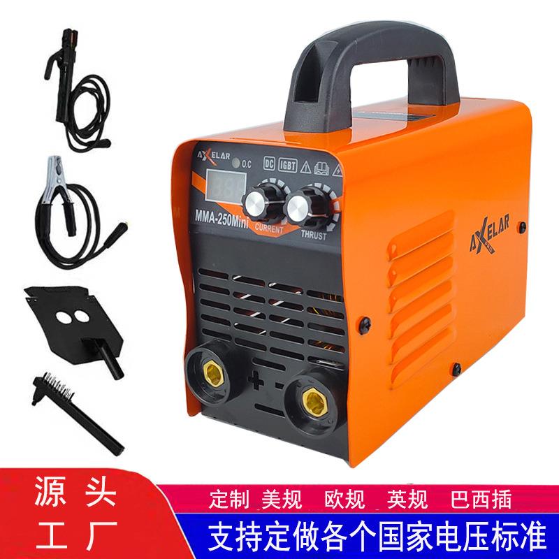 电焊机110V/220V数显家用便捷式迷你点小型电焊机手工焊跨境