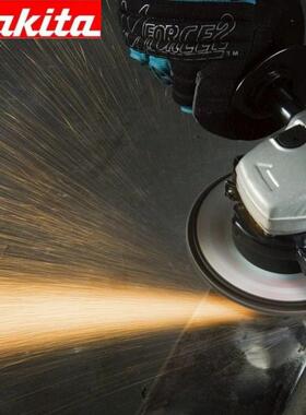 Makita牧田DGA402Z/SFJ/RME充电式角磨机/磨光机100mm18V锂电