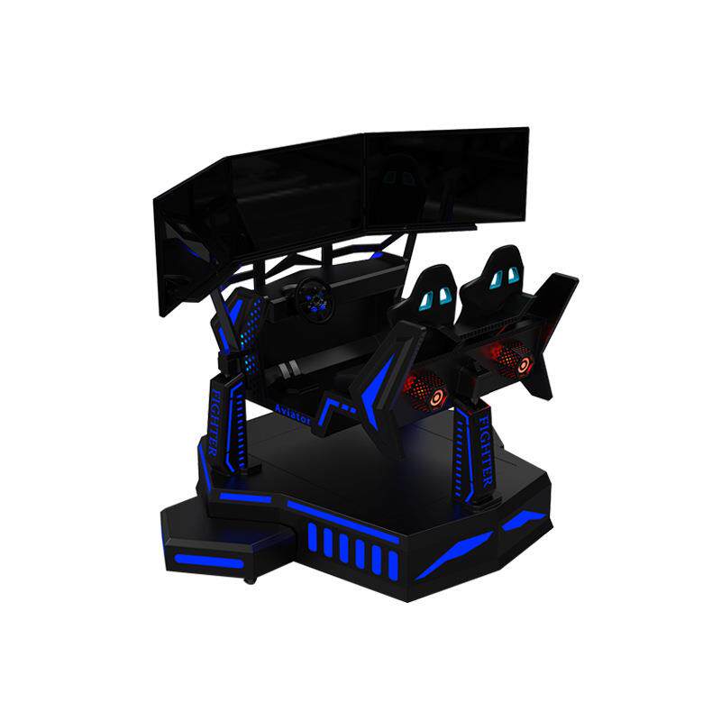 v车r三屏游戏赛车感仿真飞行动体感驾驶汽模拟器游乐设备机体验馆