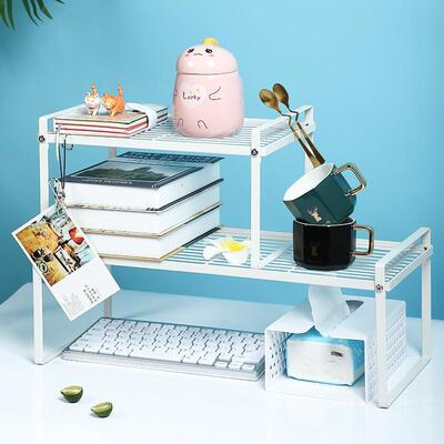 3674/3675.高承重橱柜层架 多用大容量铁艺置物架简约分层收纳架