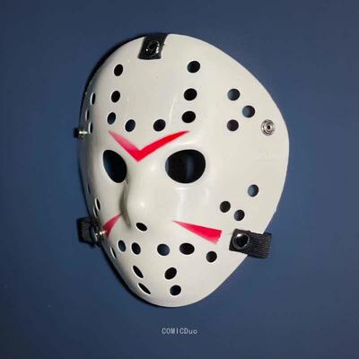 Halloween costume mask masquerade party thickened Jason scar