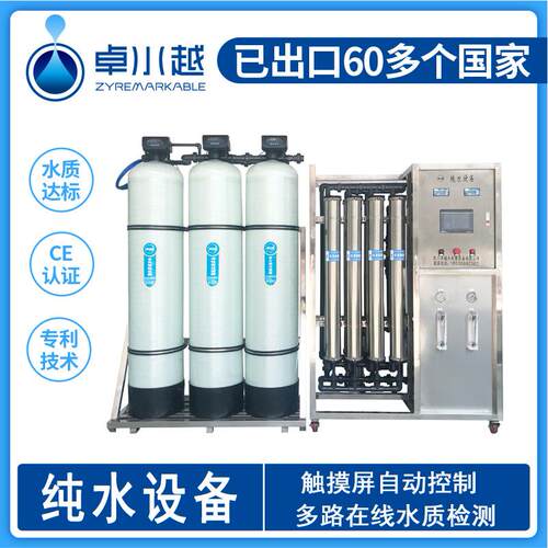 纯水设备工业纯水设备纯化水设备反渗透纯水设备250L/H