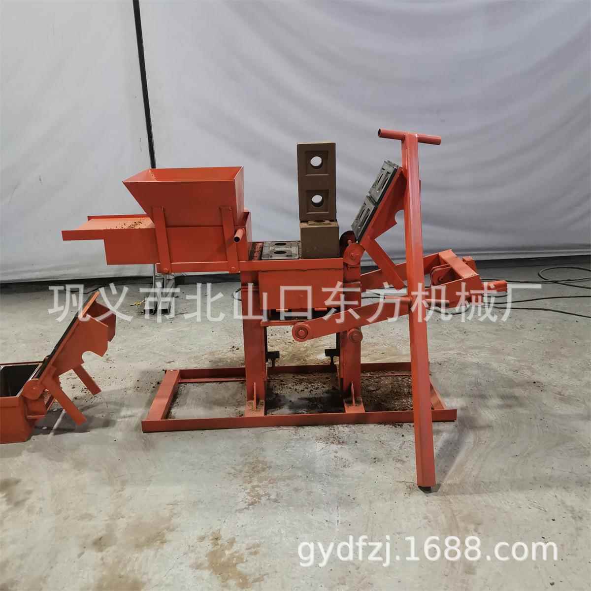 手压粘土砖机300-150-100空心乐高砖 黏土制砖机 制土机