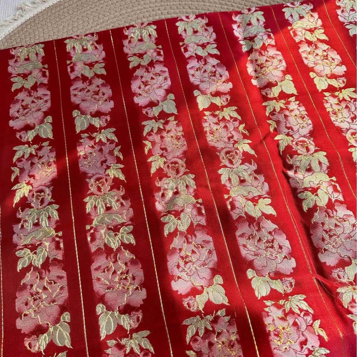 整版织金花bjd娃衣布料衣领缘缘袖缘贴边OCK汉服裙头c妆m眉子6905
