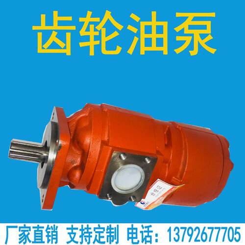 厂家供应CBZ2062040R型齿轮油泵双联齿轮泵铸铁增压齿轮油泵