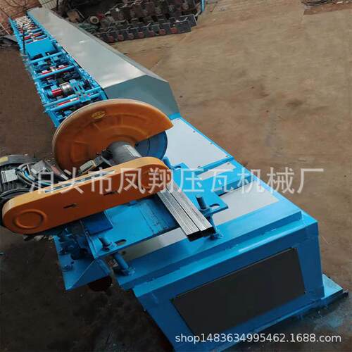 镀锌板方管成型机咬口式40X40型方管机全自动锁口式放管机