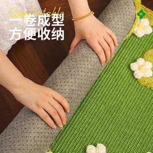 猫抓板花丛剑麻地毯耐抓耐磨猫抓垫不掉屑保护猫爪宠物用品地毯