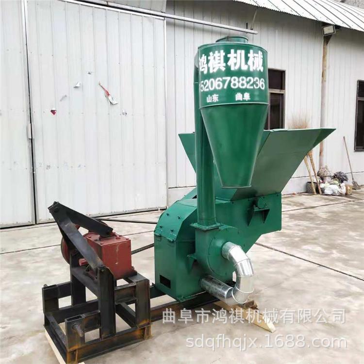 曲阜大产量玉米秸秆稻草捆粉碎机秸秆揉丝粉碎机玉米芯破碎机