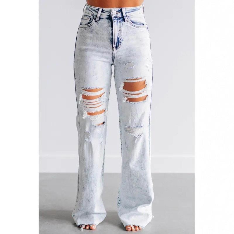Avril Risen Jeans Wash Vintage Light