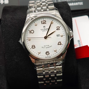 未使用9.9新 0013金针 帝舵1926系列精钢自动机械表39MM男表91550