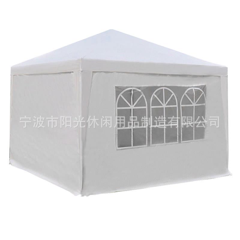 网红夜市摆摊帐篷户外折叠式遮阳篷半自动四角雨蓬烧烤篷露天大棚