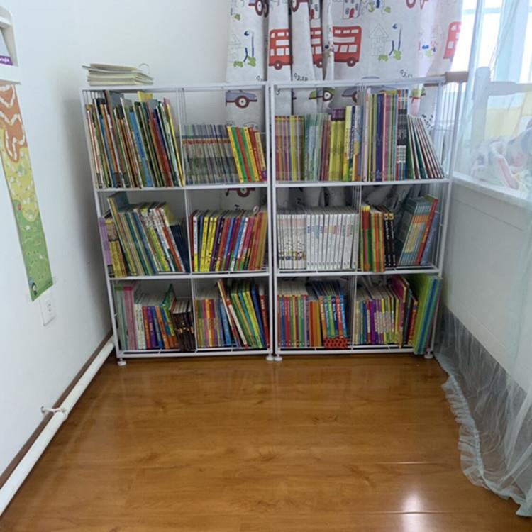 可铁艺儿定童003简易绘本杂志落地多书玩具收纳架208新1品层jω