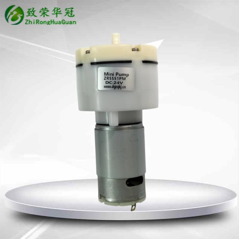 高档大流量微型气泵12V型微充气泵ZR55微51PM吸气气泵24V抽泵型真