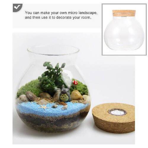 Artificial Plants Landscape Bottle Landscaping Glass