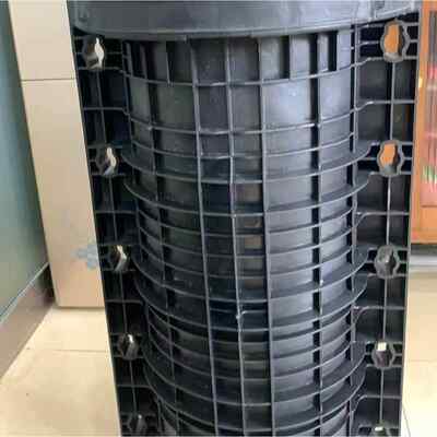 直径300/35/LDL400/450柱凝子塑钢0塑圆料圆形塑胶模具混土模板厂