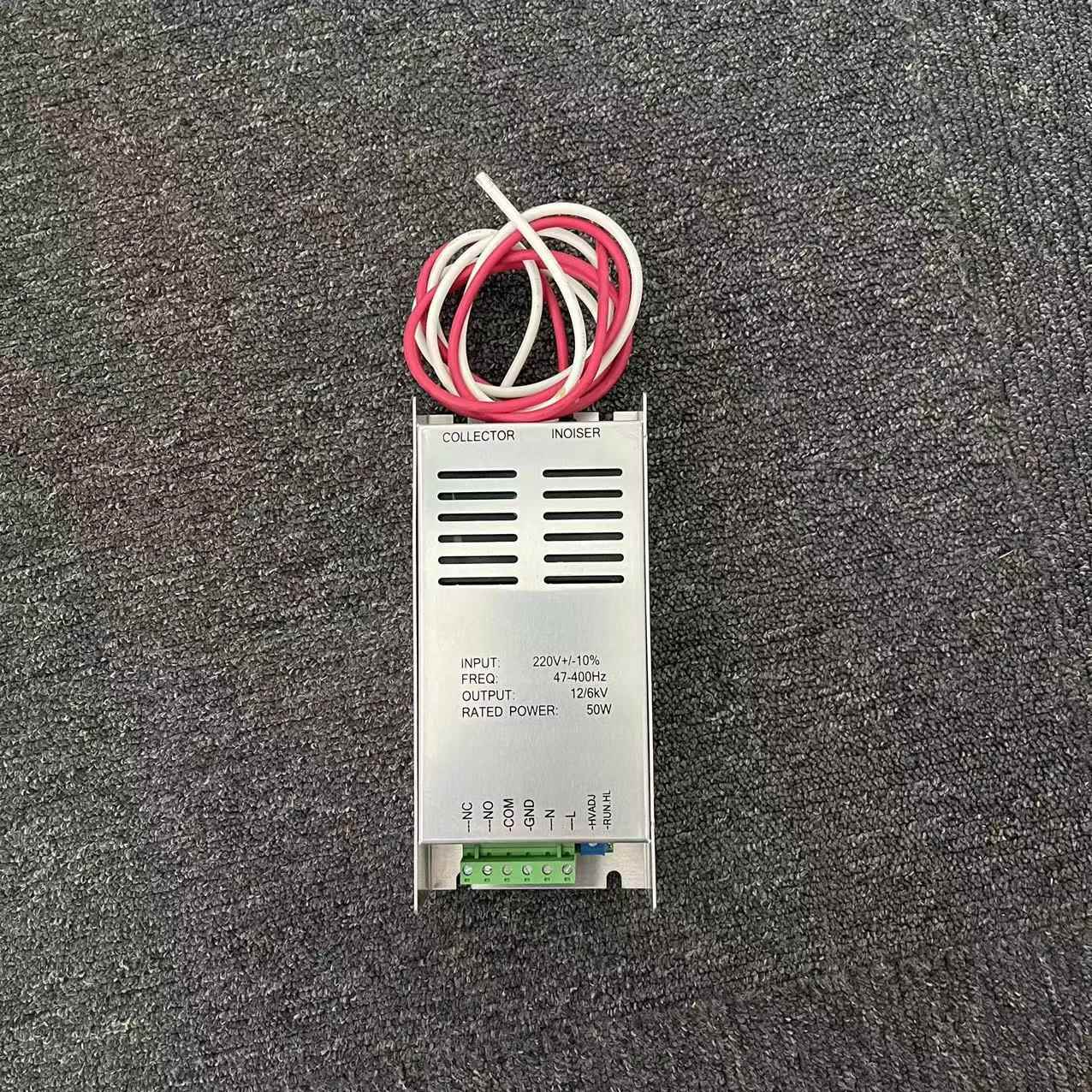 厂家供应油雾收集油烟净化器专用50W高压电源适配器 输出DC12/6KV